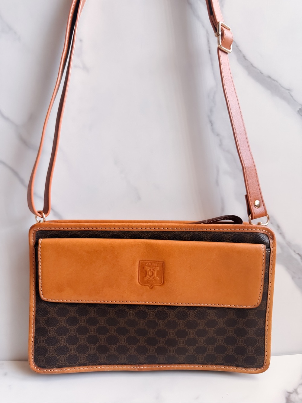 Celine Macadam Monogram Crossbody